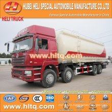 SHACMAN F3000 grain flour transport truck 8x4 40M3 340hp Weichai power